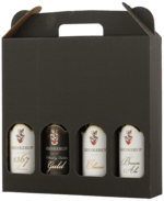 Krenkerup Øl Gavekasse med 4 fl. á 50 cl. - dansk øl