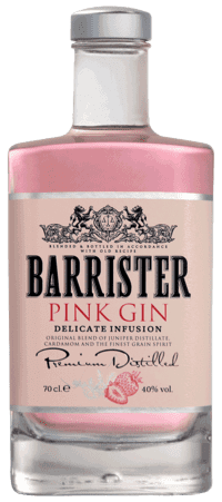 Barrister gin - Pink gin
