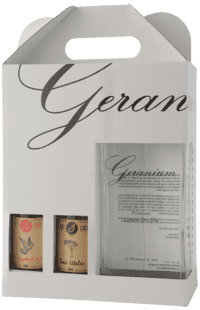 Geranium Gin Gaveæske med 4 spændende Tonicvand