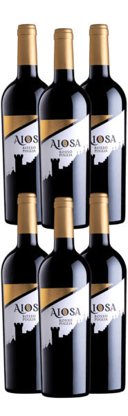 Aiosa Rosso - Primitivo/Negroamaro - Puglia - Kassekøb - Slagelse Vinkompagni
