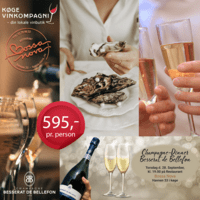 Champagne-Dinner Besserat de Bellefon - Køge Vinkompagni