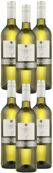 Ferret Colombard/Sauvignon Blanc - Kassekøb 6 flasker