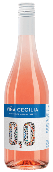 Vina Cecilia Moscato Rosé Alkoholfri 0,0 %