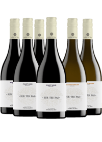 Sur Tes Pas Pinot Noir & Chardonnay - Smagekasse 6 fl.