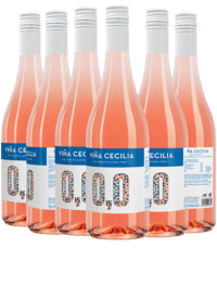 Viña Cecilia Rosé 0,0% Alk. Kassekøb 6 flasker