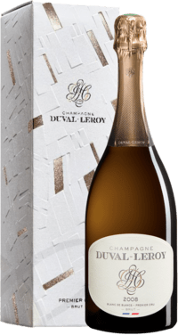 2008 Premier Cru Blanc de Blancs Brut Prestige, i GAVEKARTON Champagne Duval-Leroy