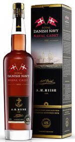 A. H. RIISE - Royal Danish Navy Rum - 40 % -  Dansk-Vestindien