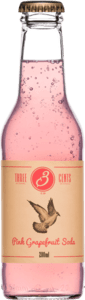 Three Cent's - Pink Grapefrugt Soda - 20 cl.